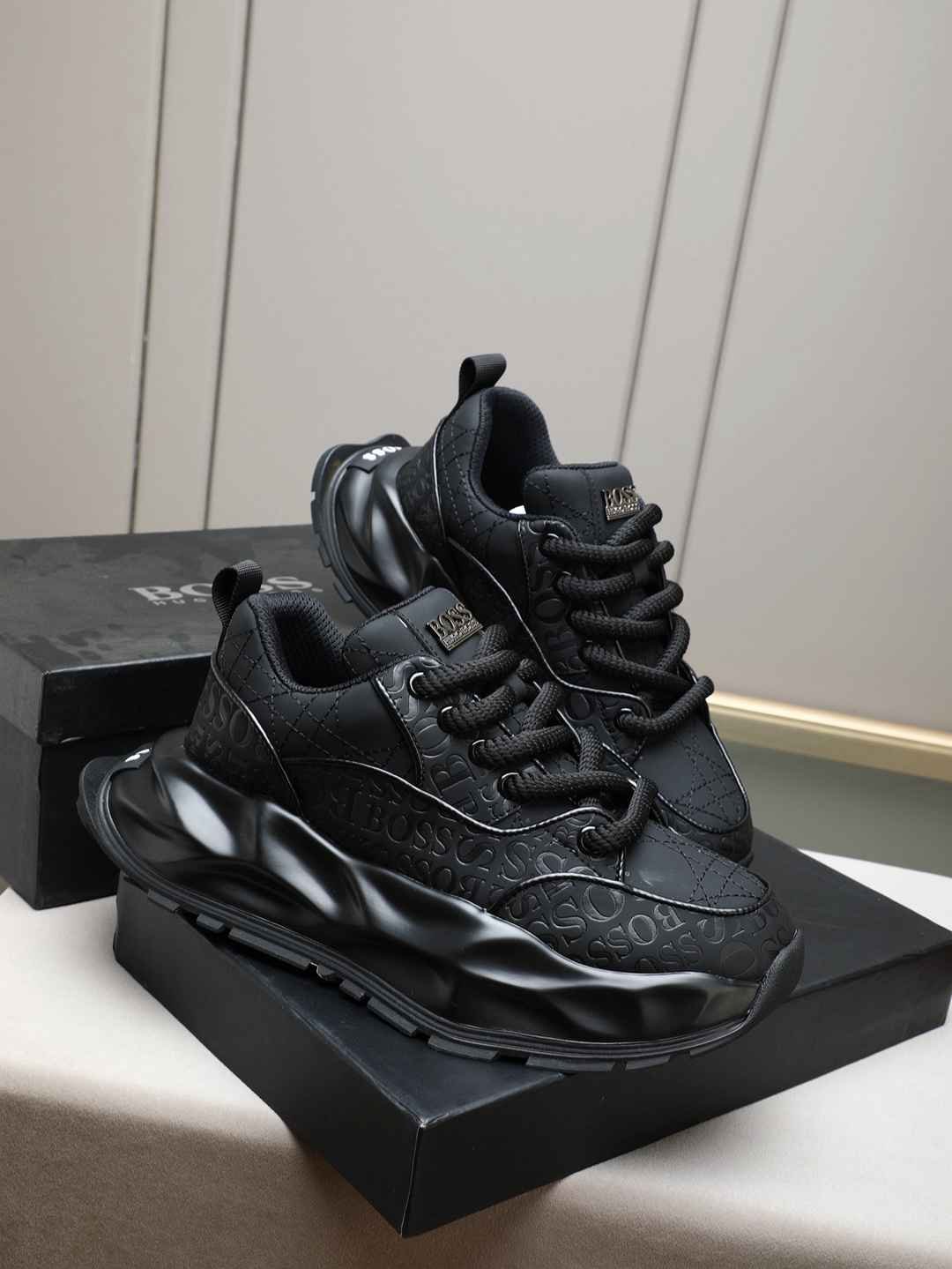 Boss Leather Designer Sneakers 1308310