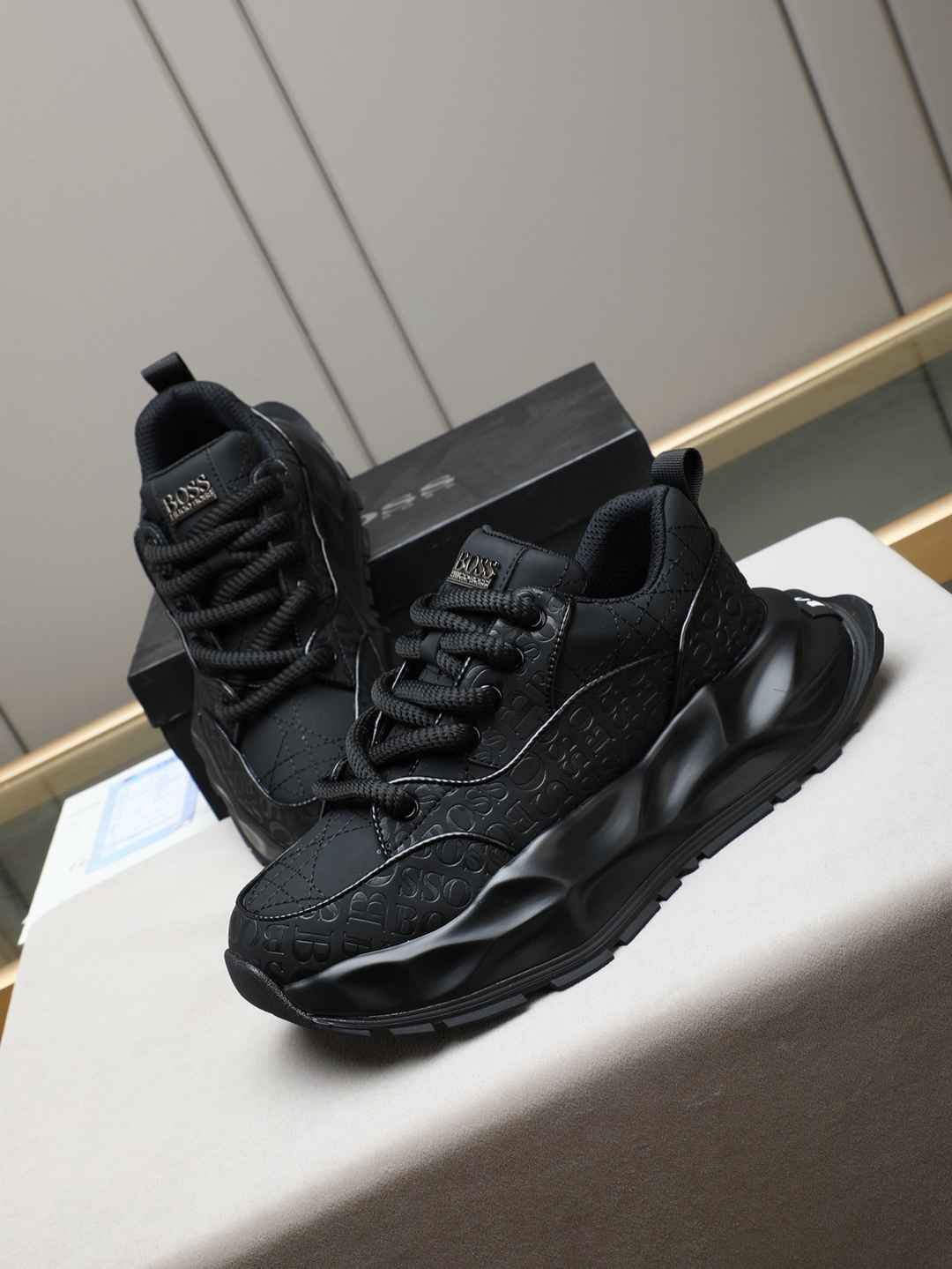 Boss Leather Designer Sneakers 1308310