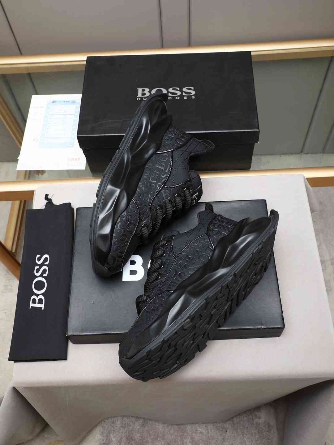 Boss Leather Designer Sneakers 1308310