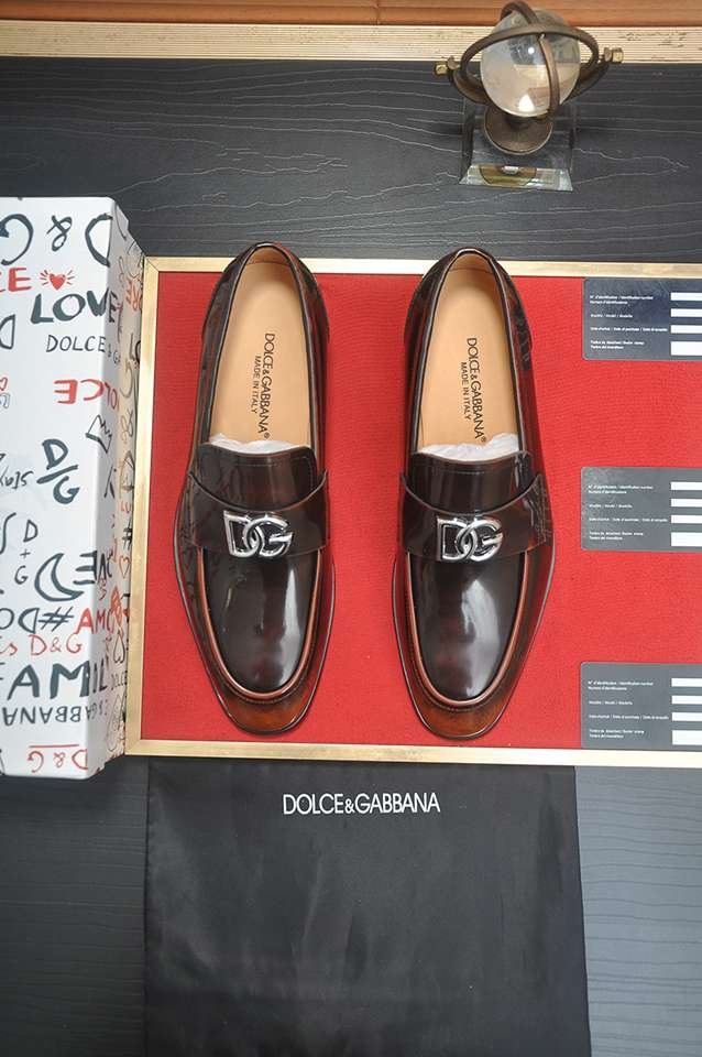 Dolce & Gabbana Men's DG Dress Shoes Colorway 8 1133270-8