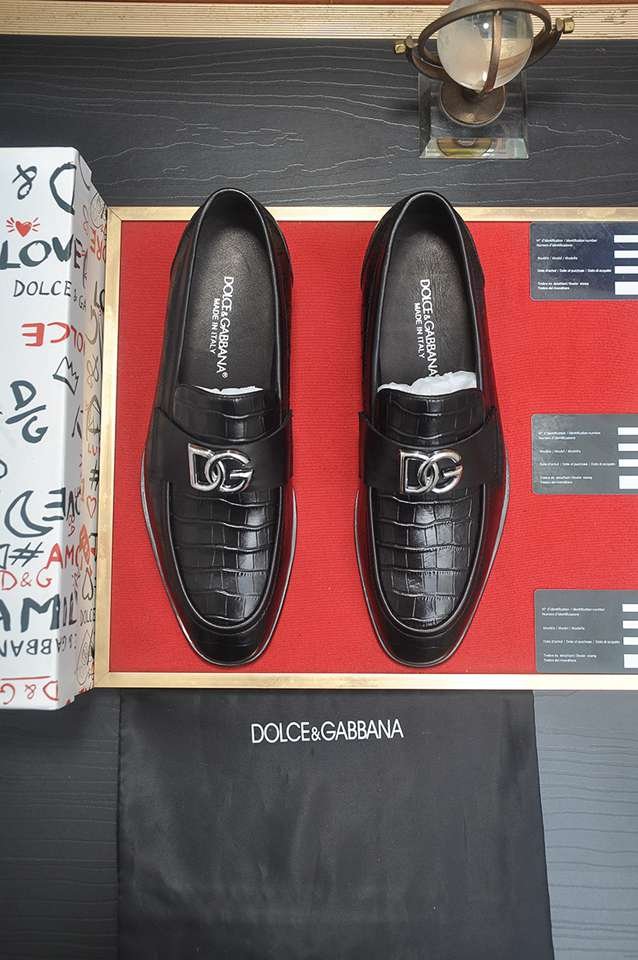 Dolce & Gabbana Men's DG Dress Shoes Colorway 1 1133270-1