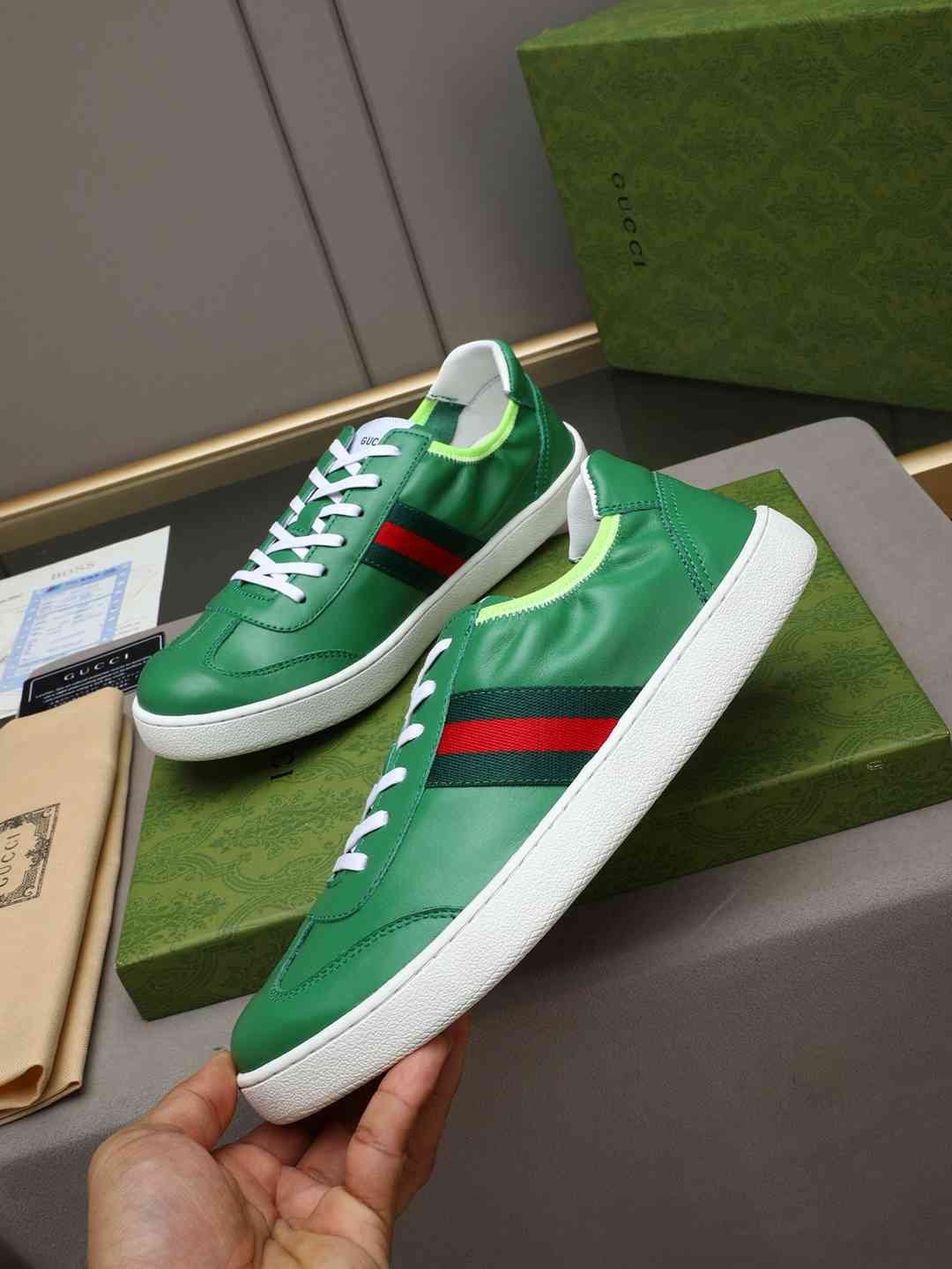 Gucci Leather Court Sneakers Colorway 7 1308230-7