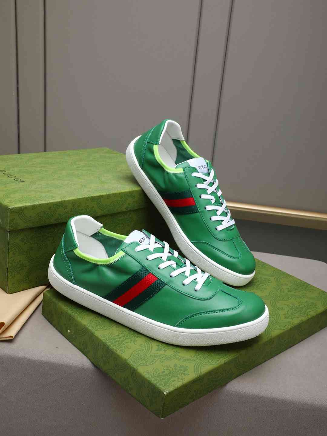 Gucci Leather Court Sneakers Colorway 7 1308230-7