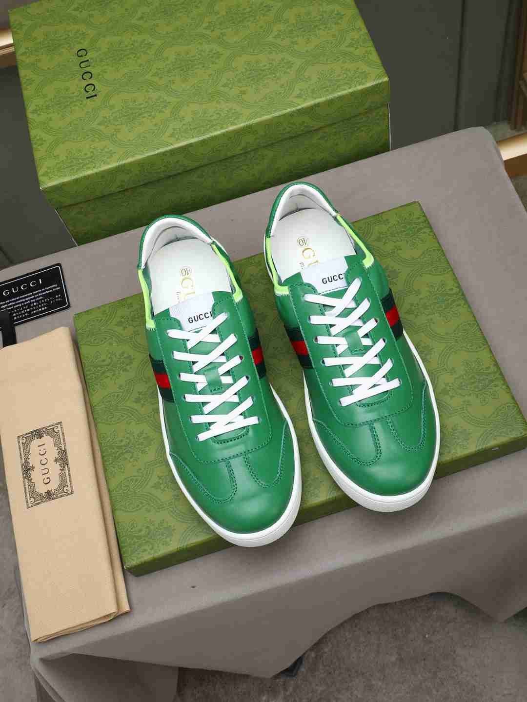 Gucci Leather Court Sneakers Colorway 7 1308230-7