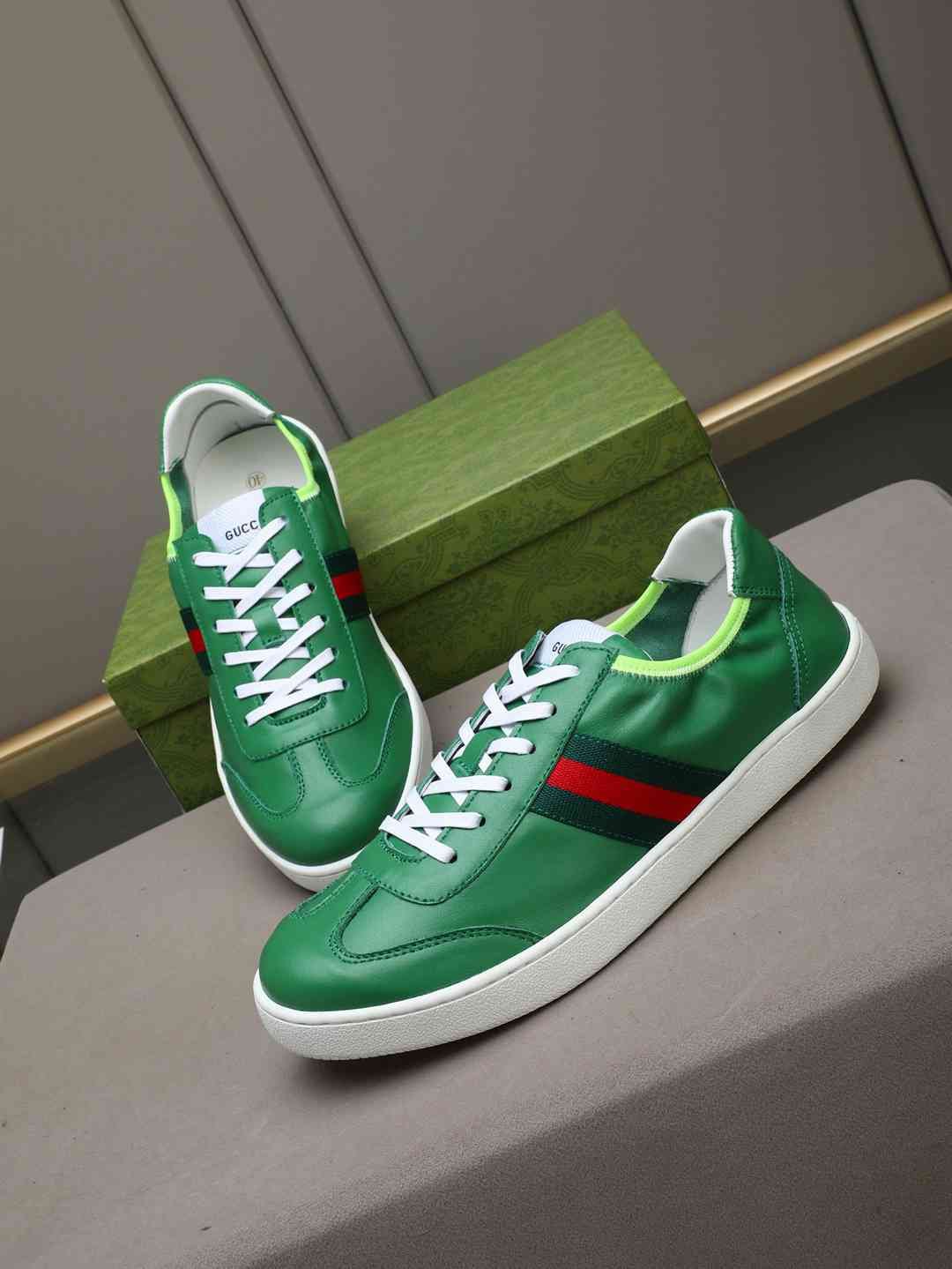 Gucci Leather Court Sneakers Colorway 7 1308230-7