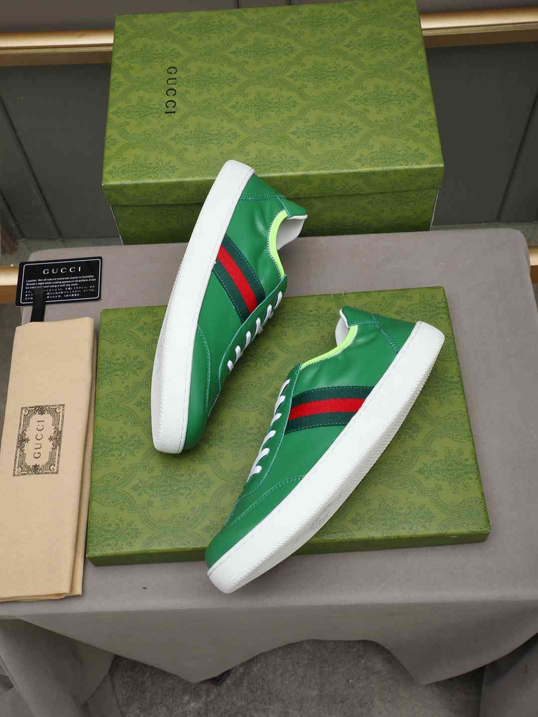 Gucci Leather Court Sneakers Colorway 7 1308230-7