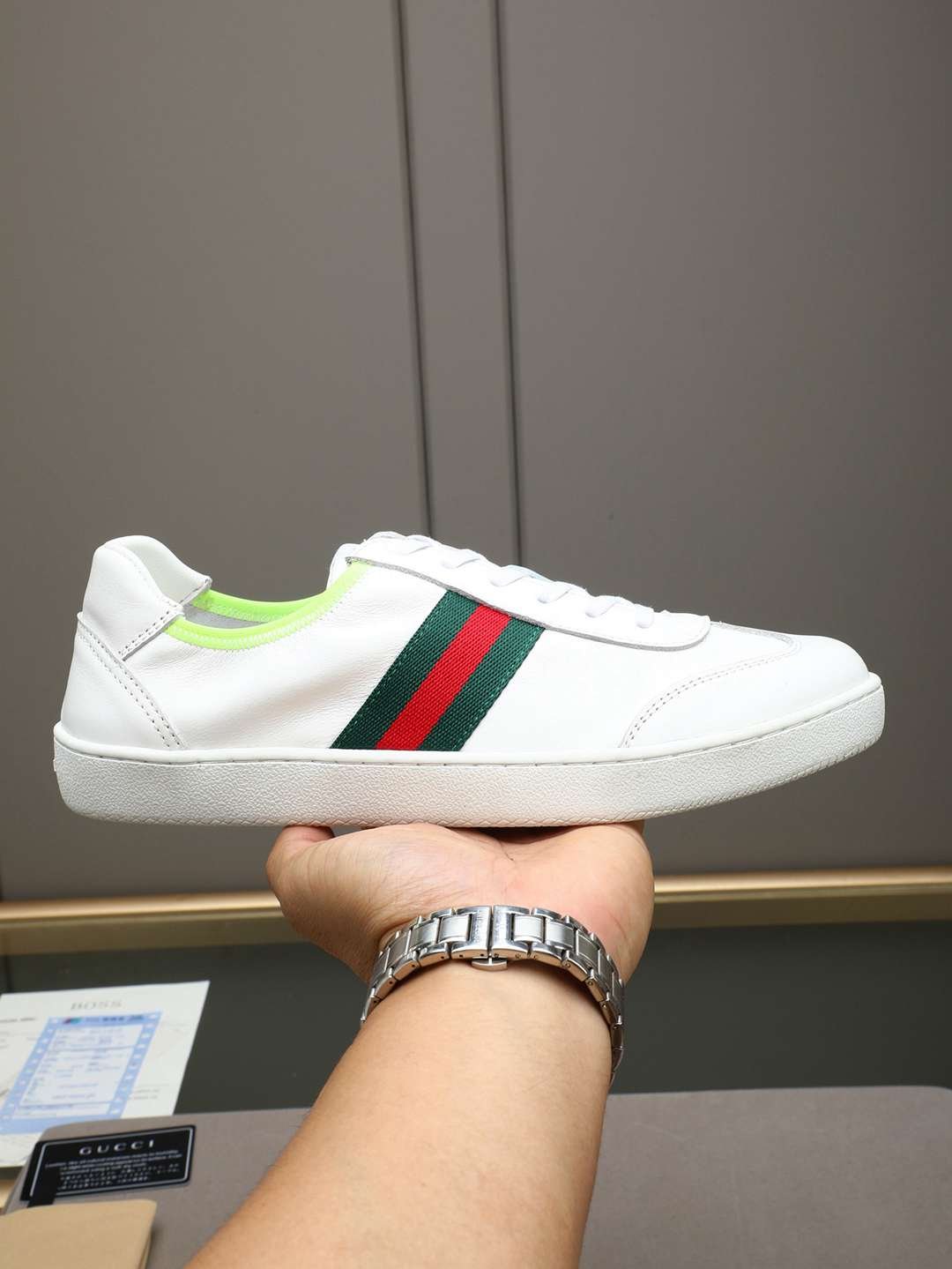 Gucci Leather Court Sneakers Colorway 5 1308230-5