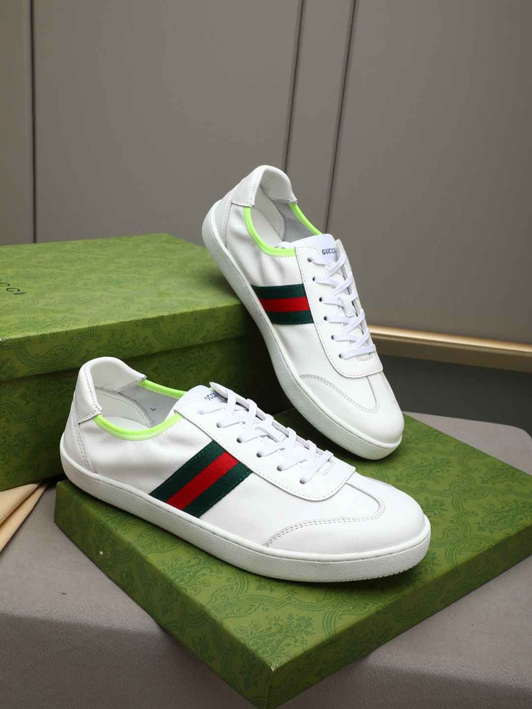 Gucci Leather Court Sneakers Colorway 5 1308230-5