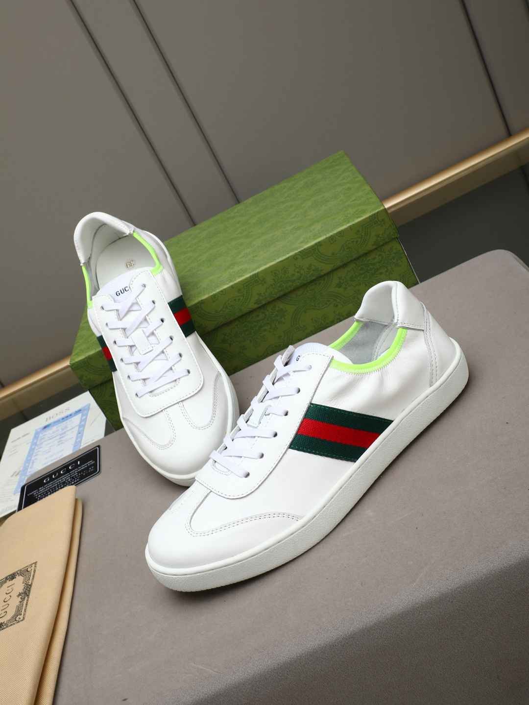 Gucci Leather Court Sneakers Colorway 5 1308230-5