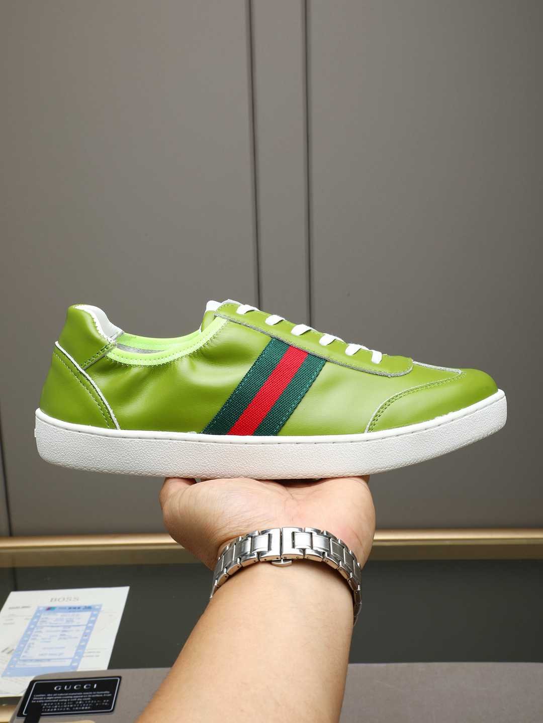 Gucci Leather Court Sneakers Colorway 4 1308230-4