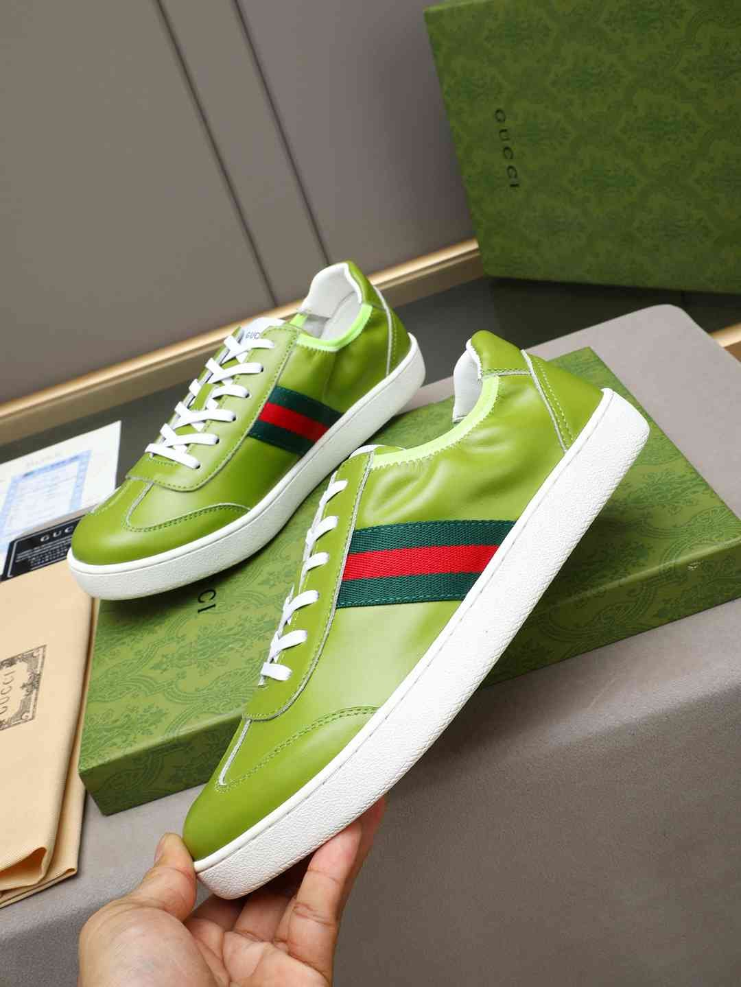 Gucci Leather Court Sneakers Colorway 4 1308230-4