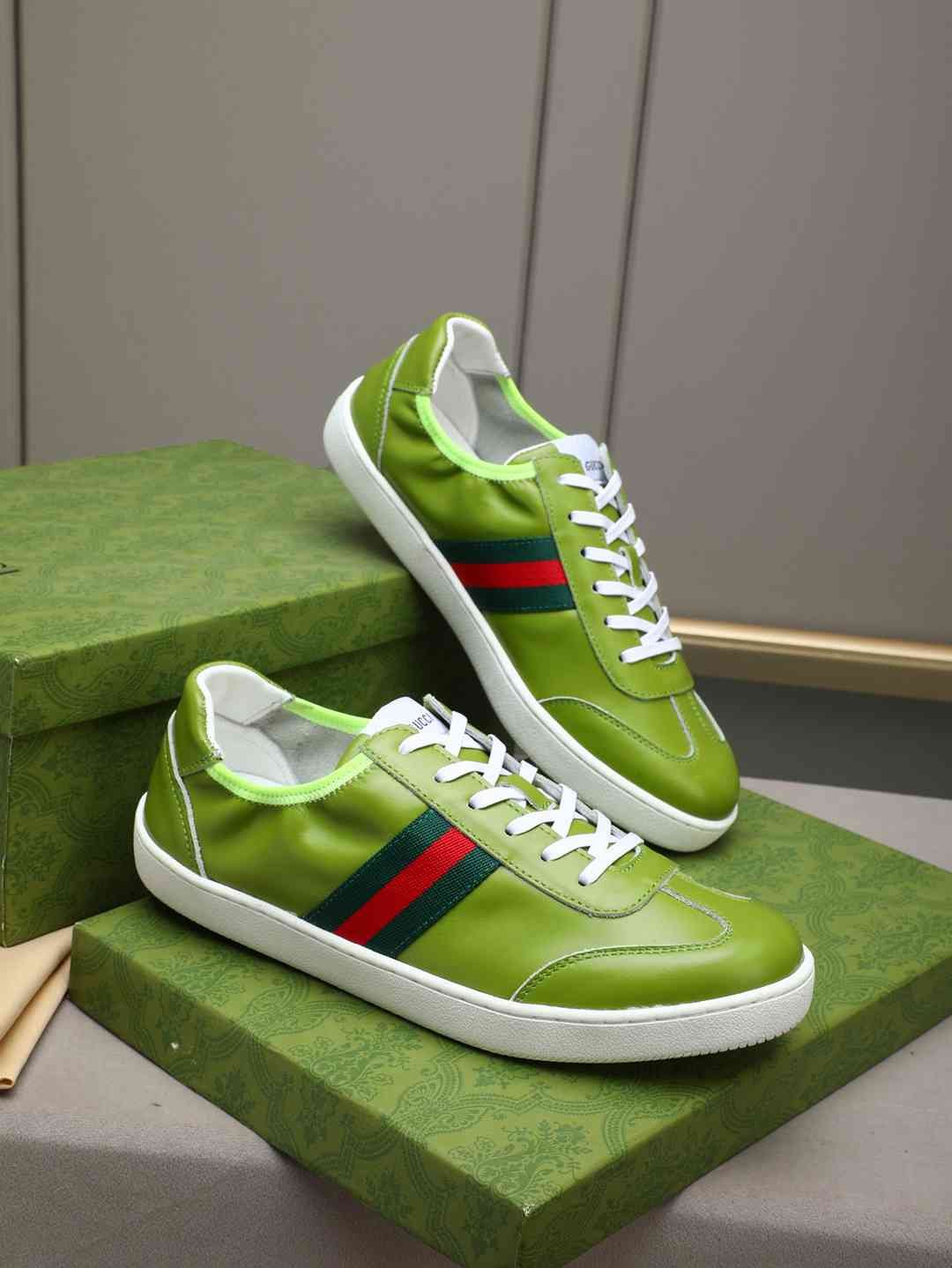 Gucci Leather Court Sneakers Colorway 4 1308230-4