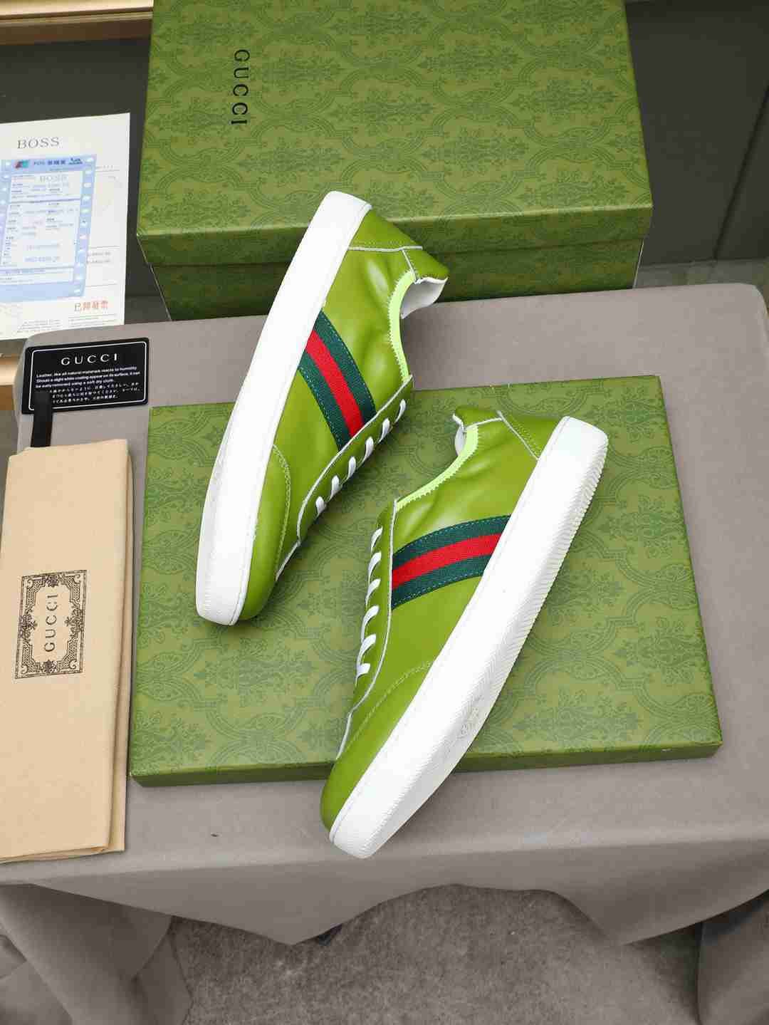 Gucci Leather Court Sneakers Colorway 4 1308230-4