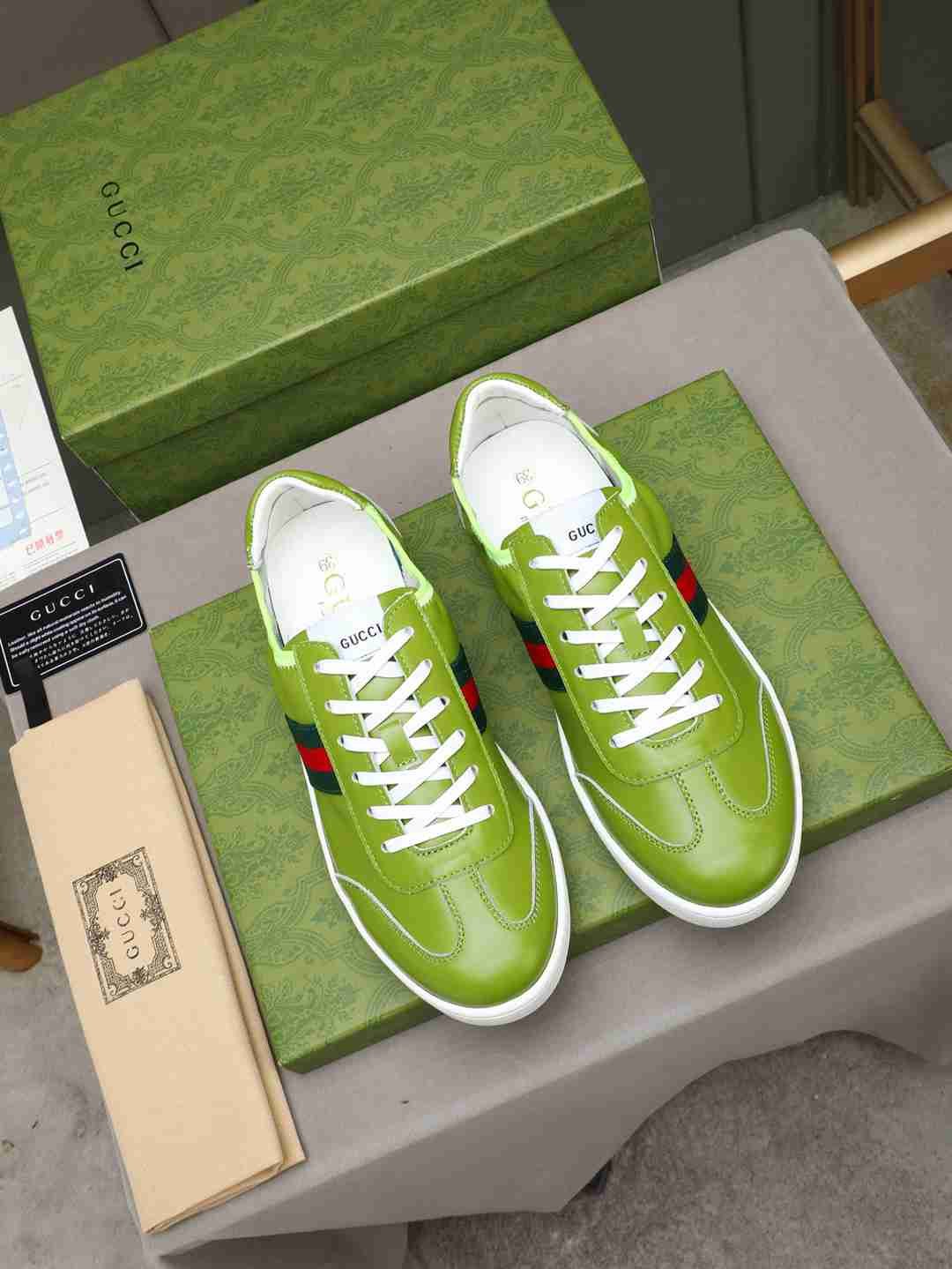 Gucci Leather Court Sneakers Colorway 4 1308230-4