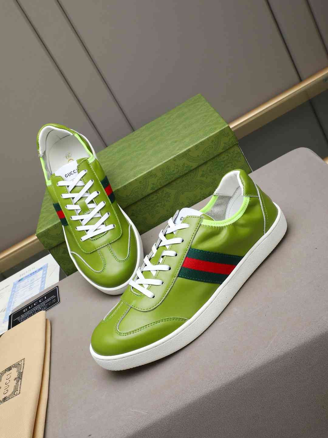 Gucci Leather Court Sneakers Colorway 4 1308230-4