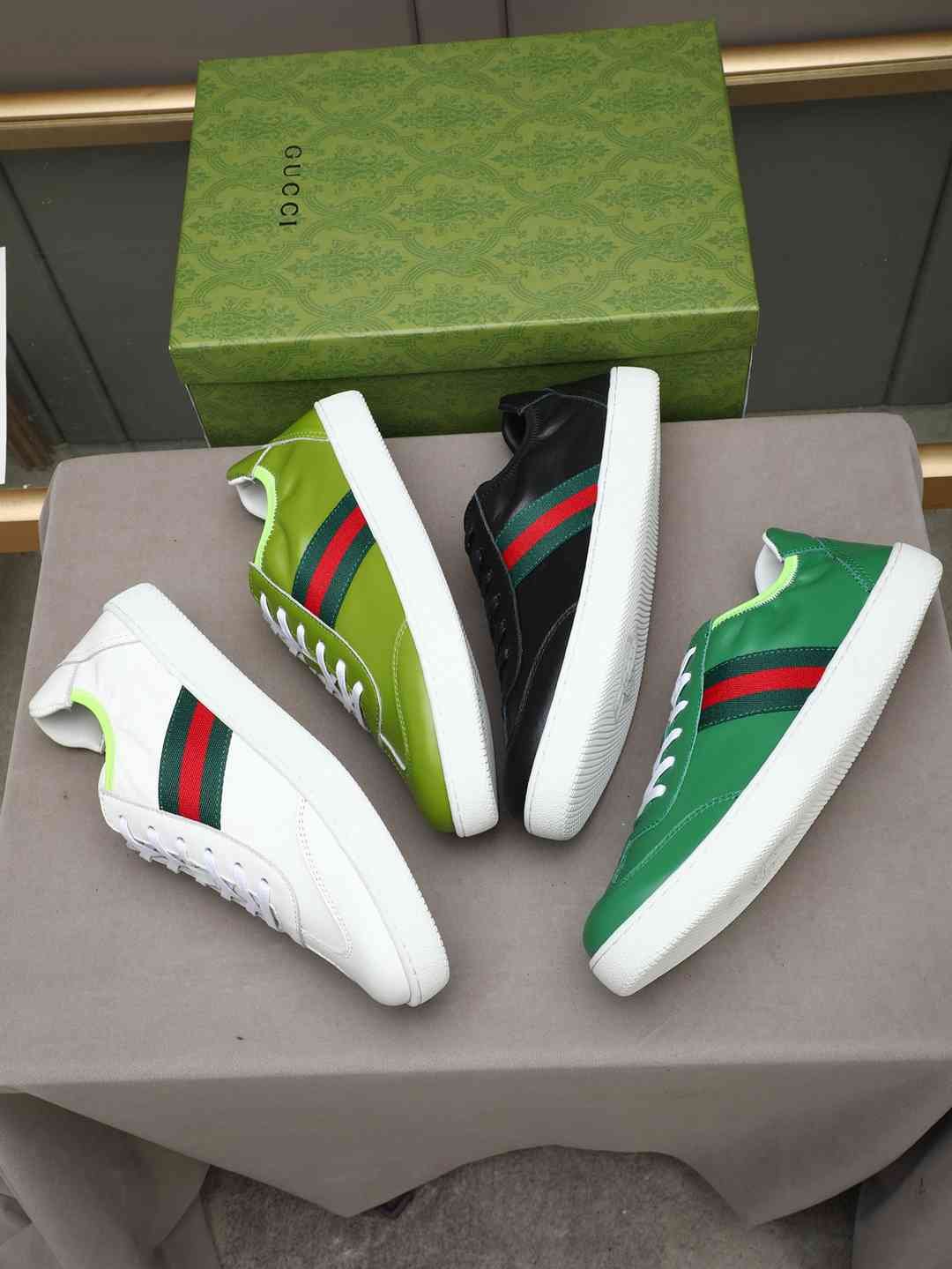 Gucci Leather Court Sneakers Colorway 4 1308230-4