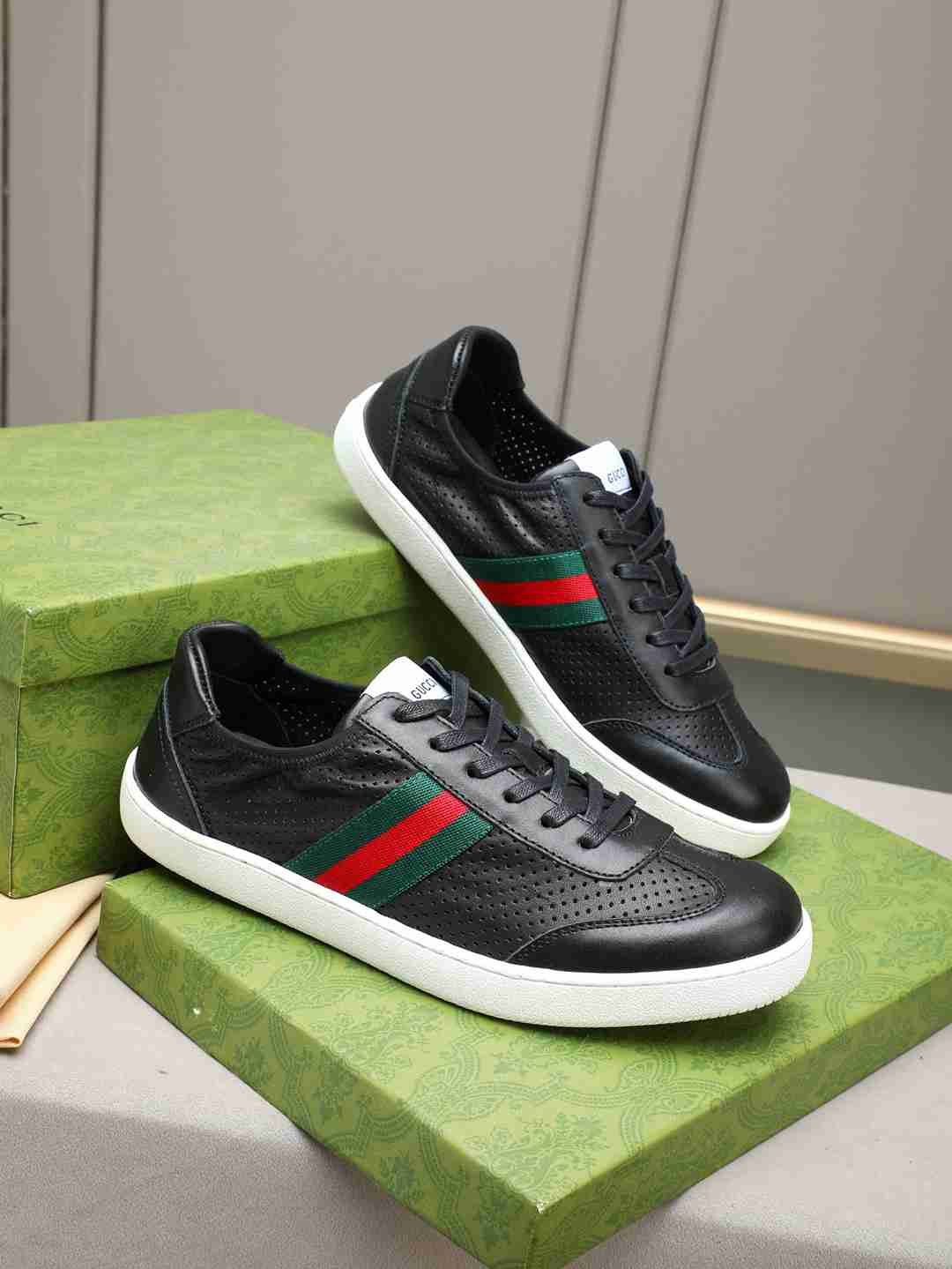 Gucci Leather Court Sneakers Colorway 2 1308230-2