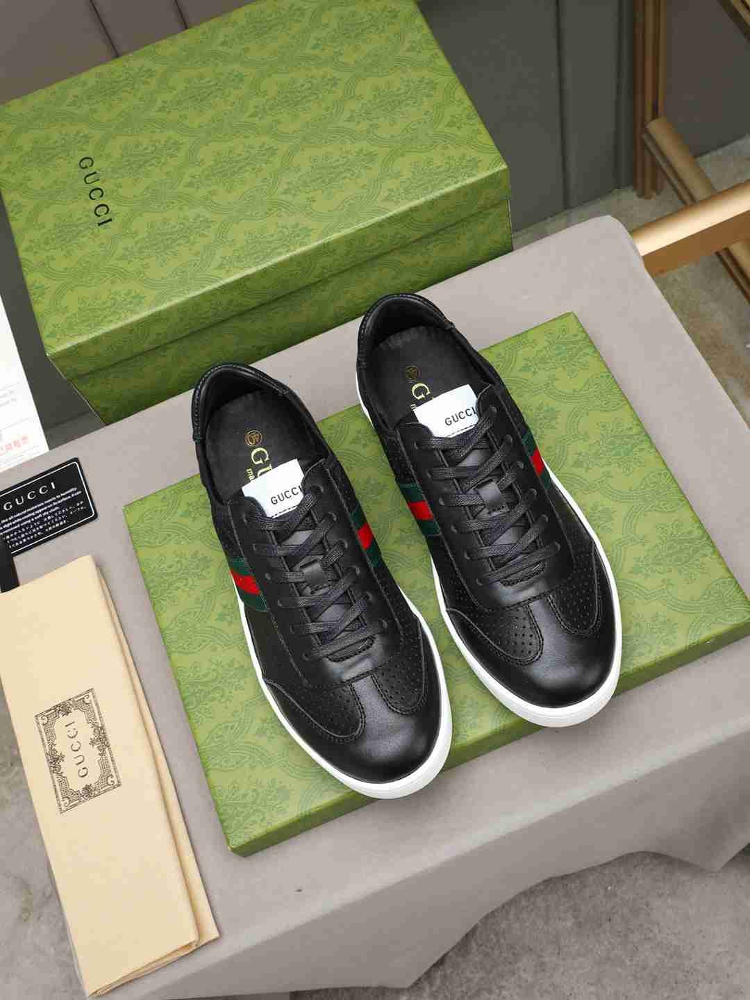 Gucci Leather Court Sneakers Colorway 2 1308230-2