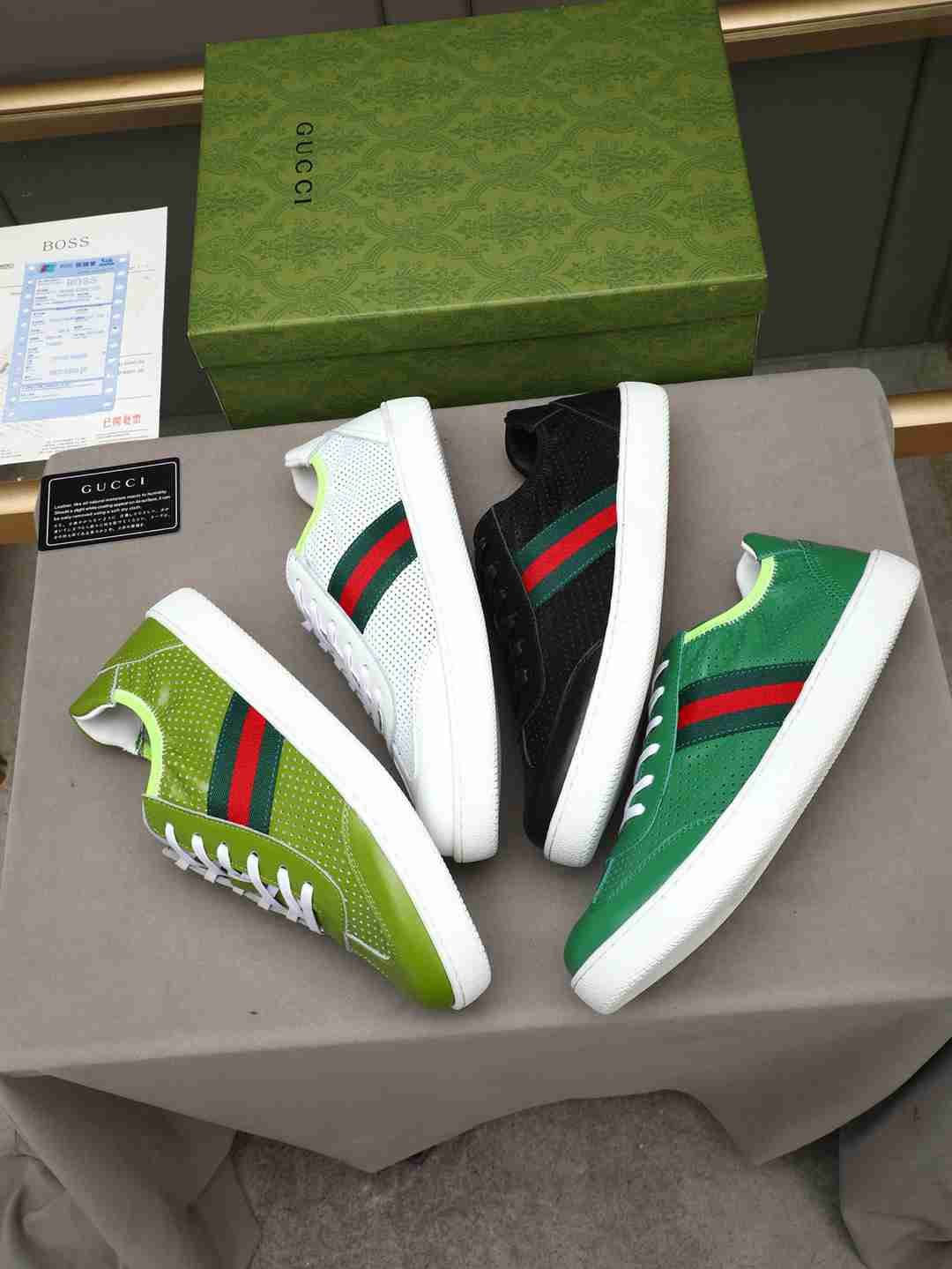 Gucci Leather Court Sneakers Colorway 2 1308230-2