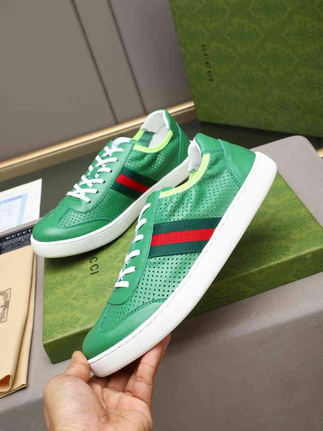 Gucci Leather Court Sneakers Colorway 1 1308230-1