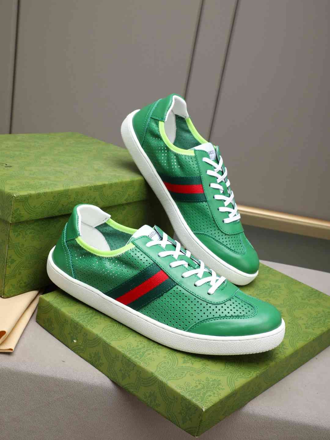 Gucci Leather Court Sneakers Colorway 1 1308230-1