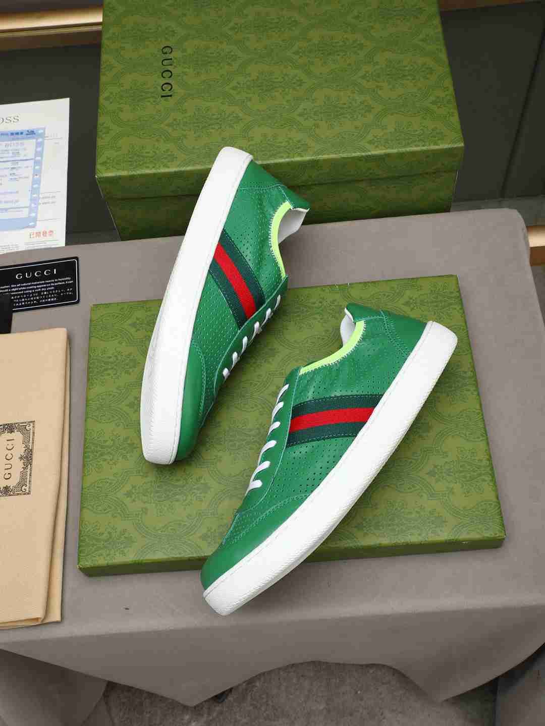 Gucci Leather Court Sneakers Colorway 1 1308230-1