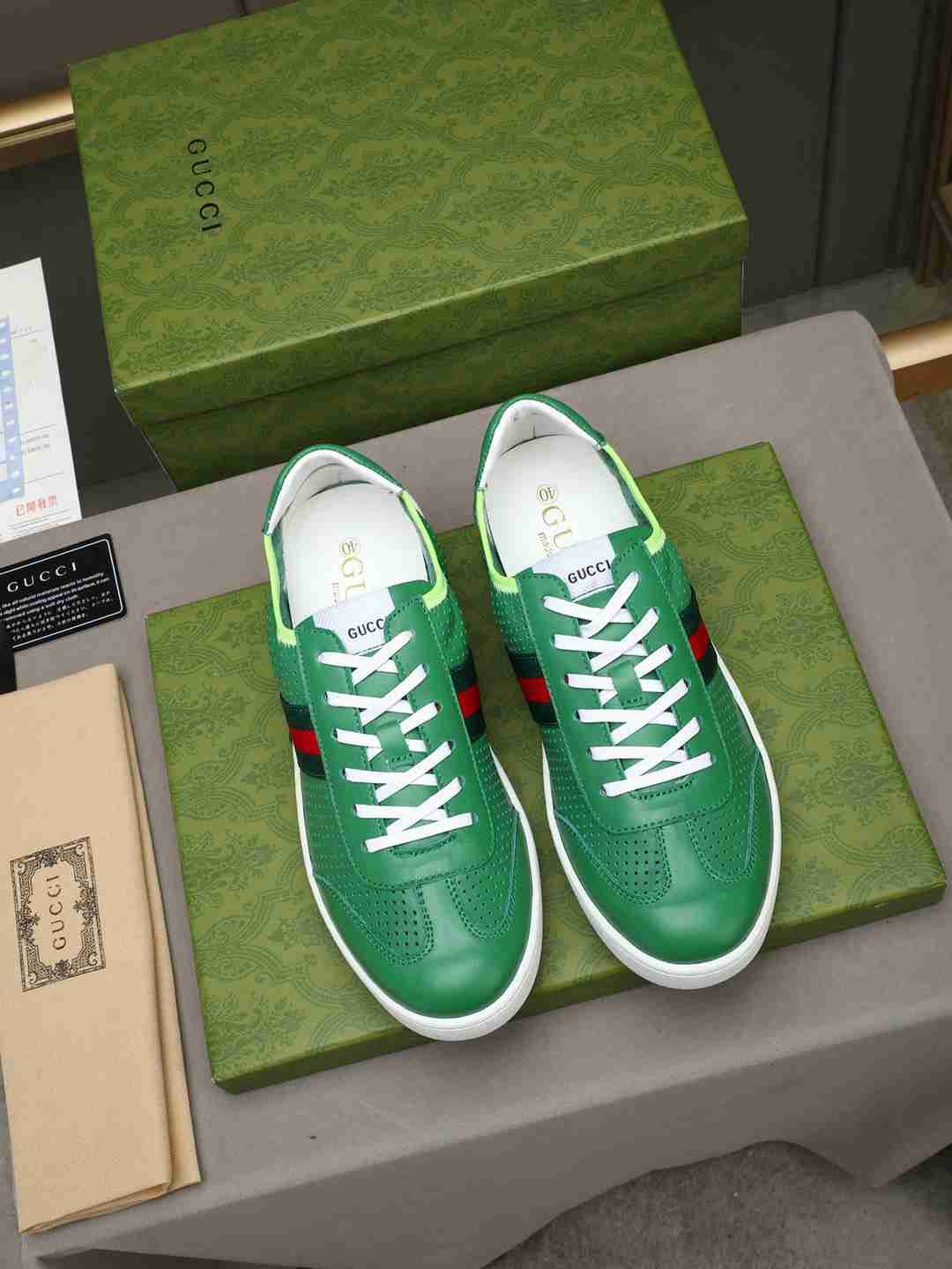Gucci Leather Court Sneakers Colorway 1 1308230-1