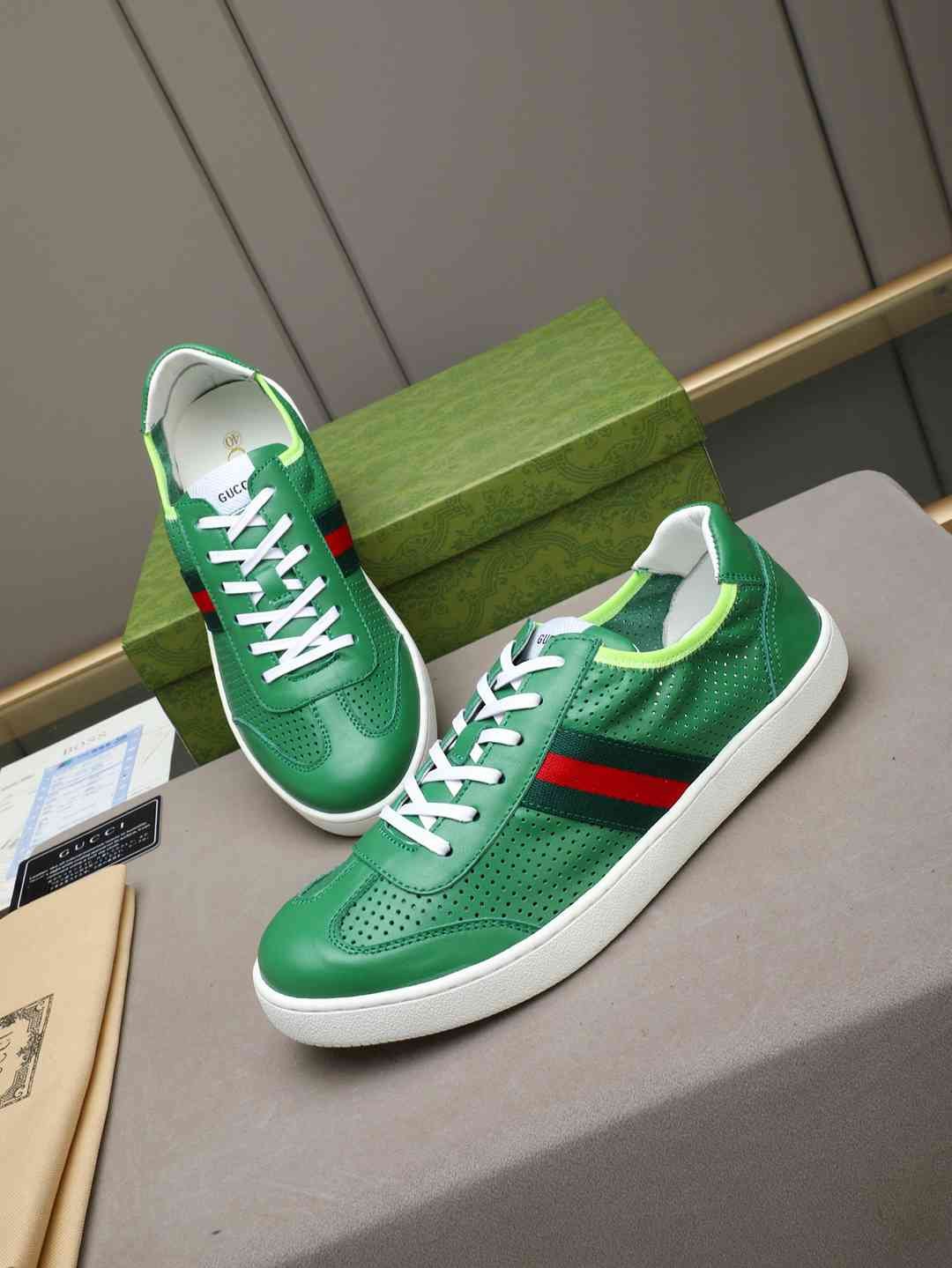 Gucci Leather Court Sneakers Colorway 1 1308230-1