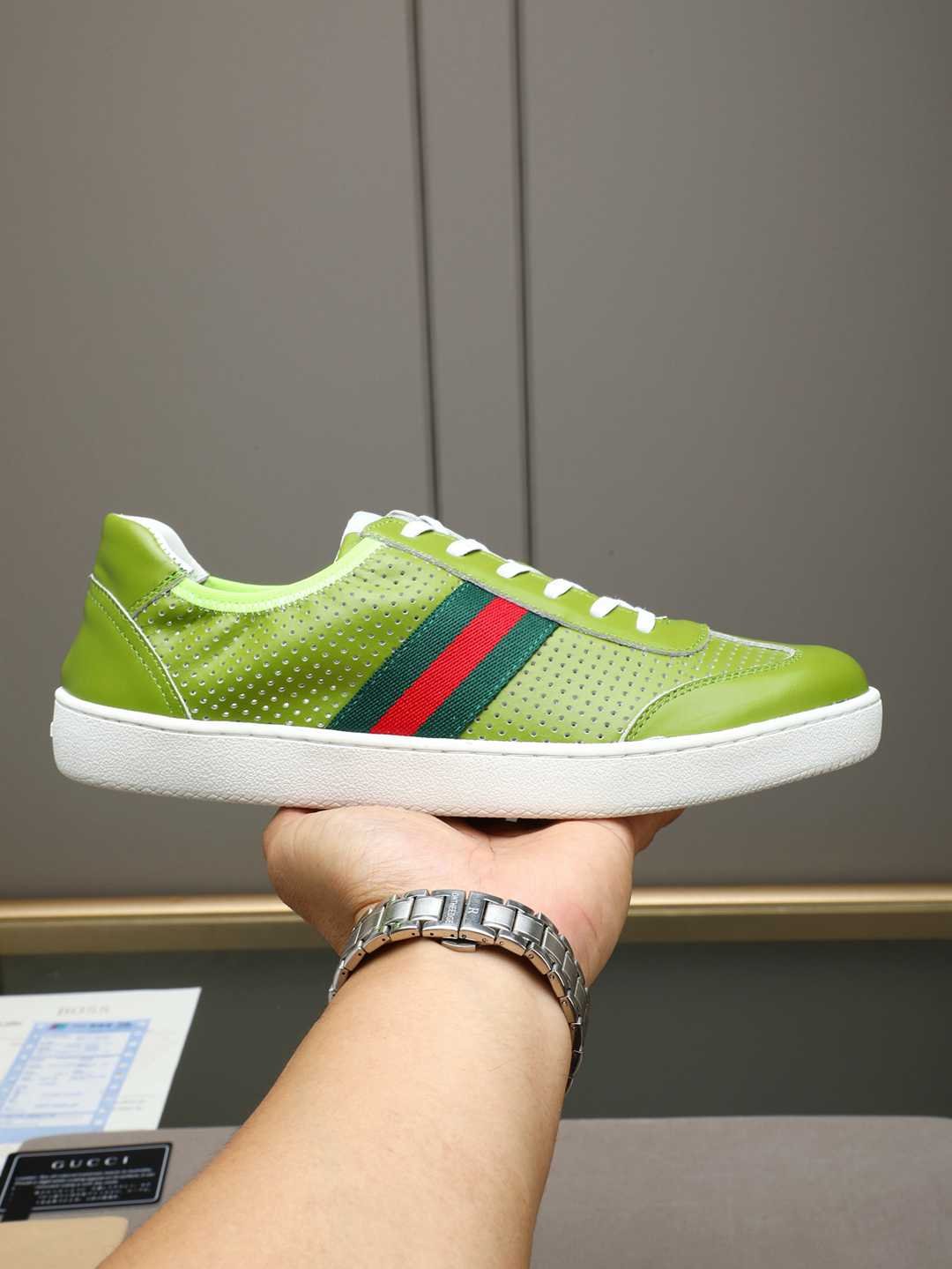 Gucci Leather Court Sneakers 1308230
