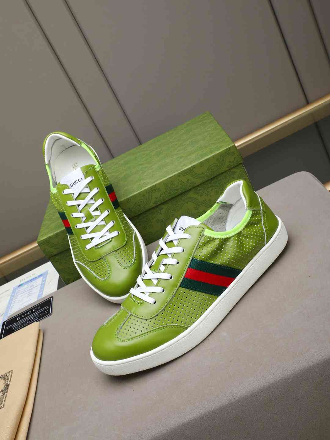 Gucci Leather Court Sneakers 1308230