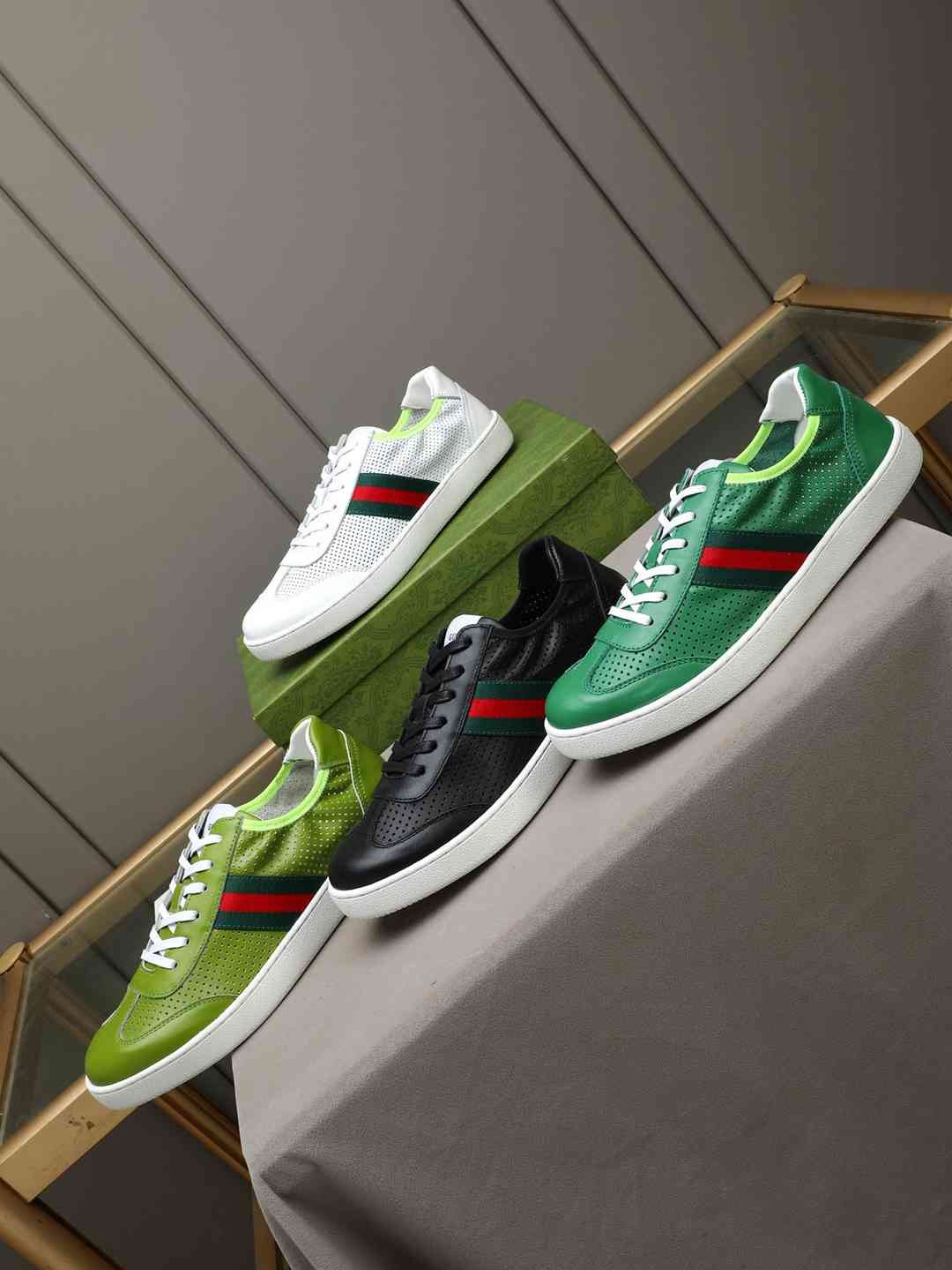 Gucci Leather Court Sneakers 1308230