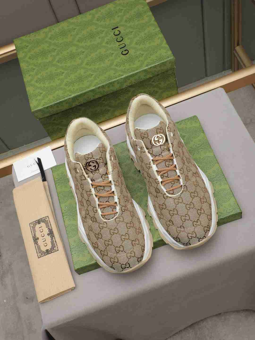 Gucci Canvas Sneakers Colorway 3 1308290-3
