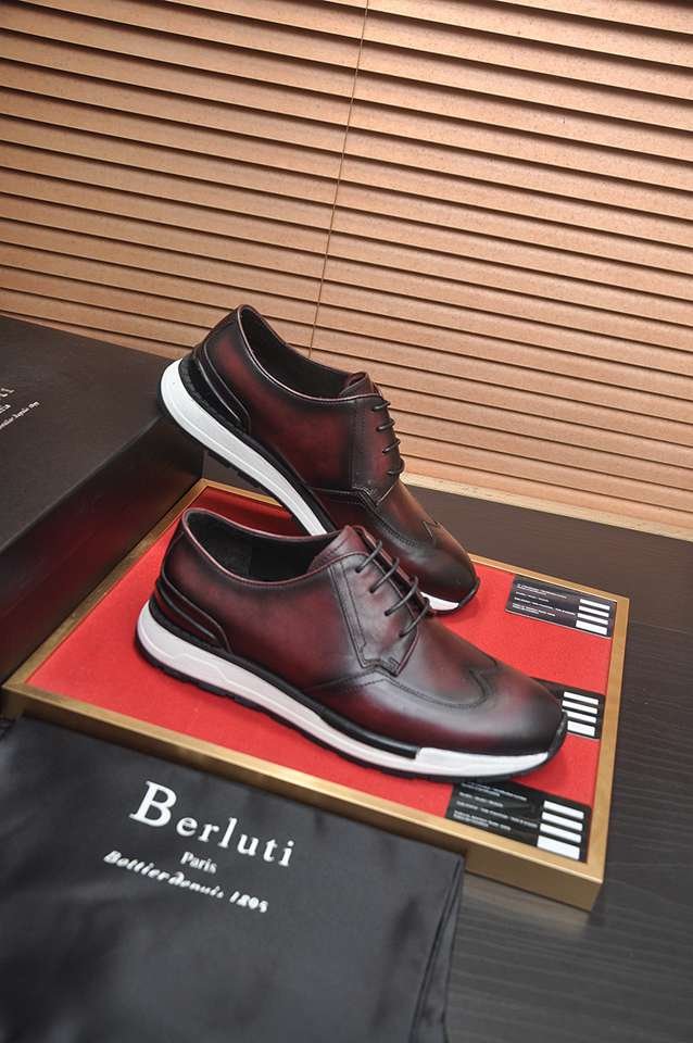 Brunello Cucinelli Men’s Berlut logo Dress Shoes Colorway 4 1133430-4