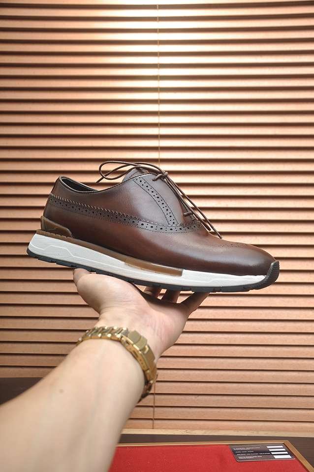 Brunello Cucinelli Men's Berlut logo Dress Shoes Colorway 1 1133430-1