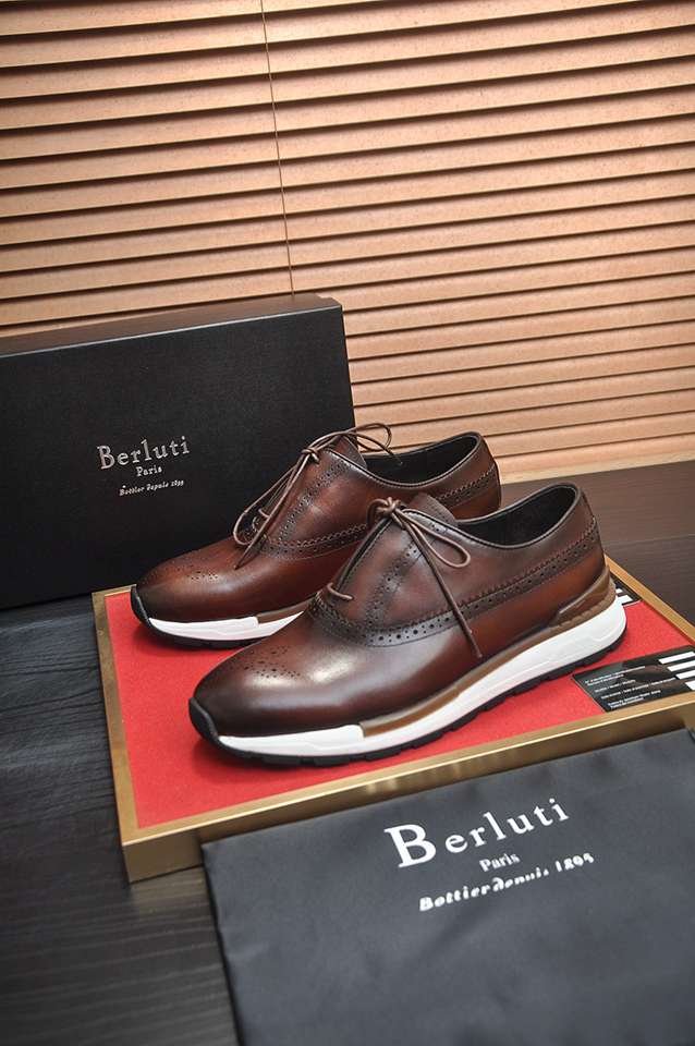 Brunello Cucinelli Men’s Berlut logo Dress Shoes Colorway 1 1133430-1