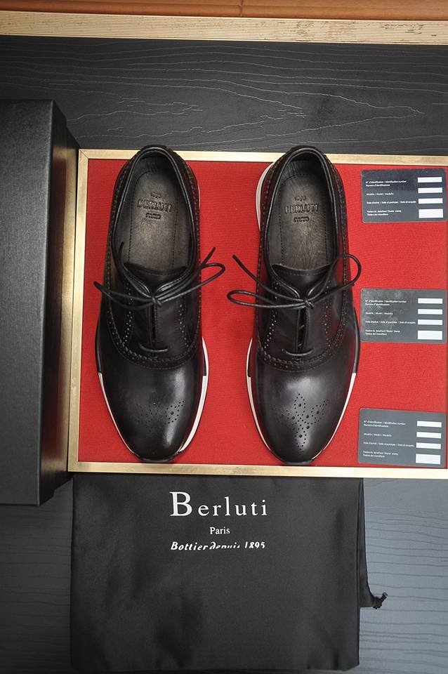 Brunello Cucinelli Men’s Berlut logo Dress Shoes 1133430