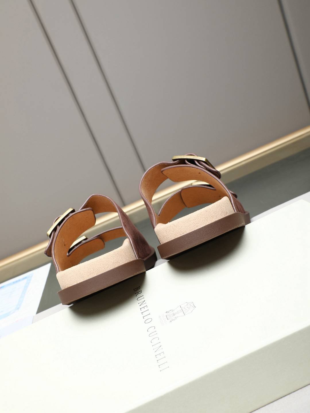 Brunello Cucinelli Men’s Brunello Cucinelli Slides Colorway 9 1308190-9