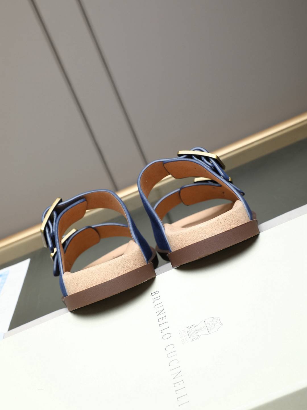 Brunello Cucinelli Men’s Brunello Cucinelli Slides Colorway 8 1308190-8