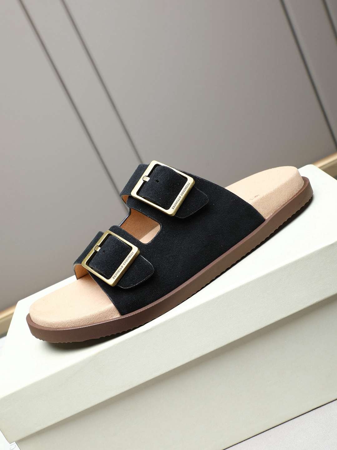Brunello Cucinelli Men’s Brunello Cucinelli Slides Colorway 7 1308190-7