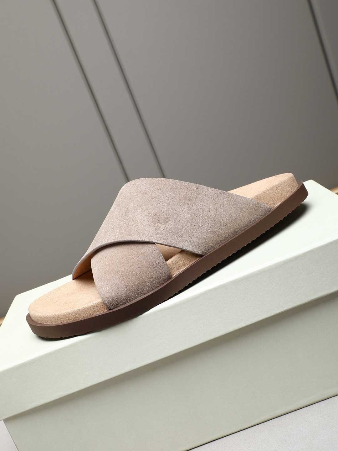 Brunello Cucinelli Men’s Brunello Cucinelli Slides Colorway 29 1308180-29