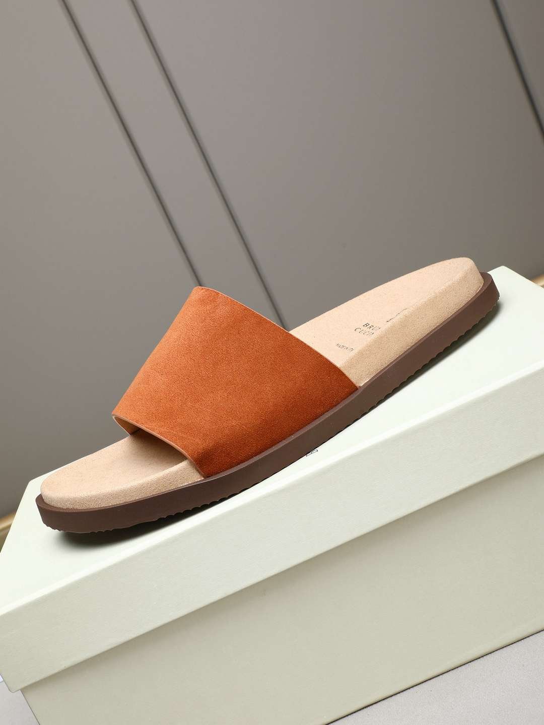 Brunello Cucinelli Men’s Brunello Cucinelli Slides Colorway 27 1308180-27