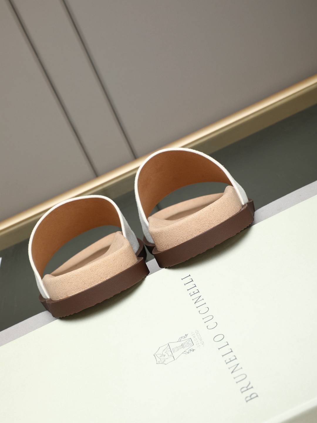 Brunello Cucinelli Men’s Brunello Cucinelli Slides Colorway 26 1308180-26