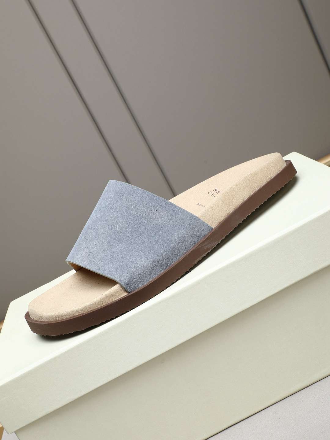 Brunello Cucinelli Men’s Brunello Cucinelli Slides Colorway 25 1308180-25