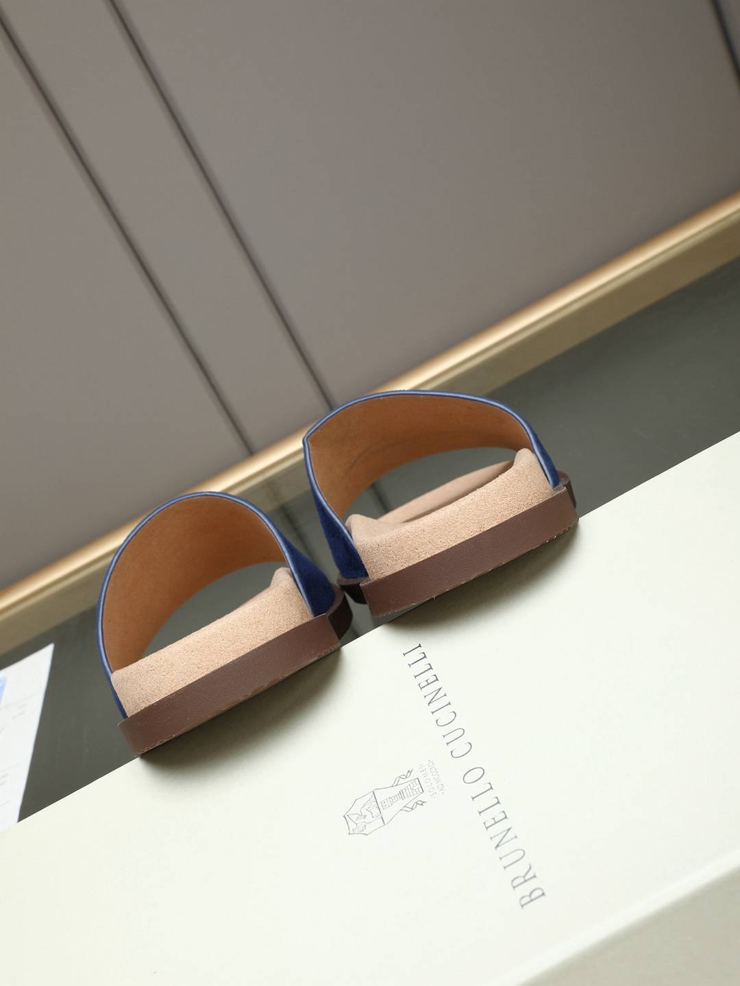 Brunello Cucinelli Men’s Brunello Cucinelli Slides Colorway 23 1308180-23