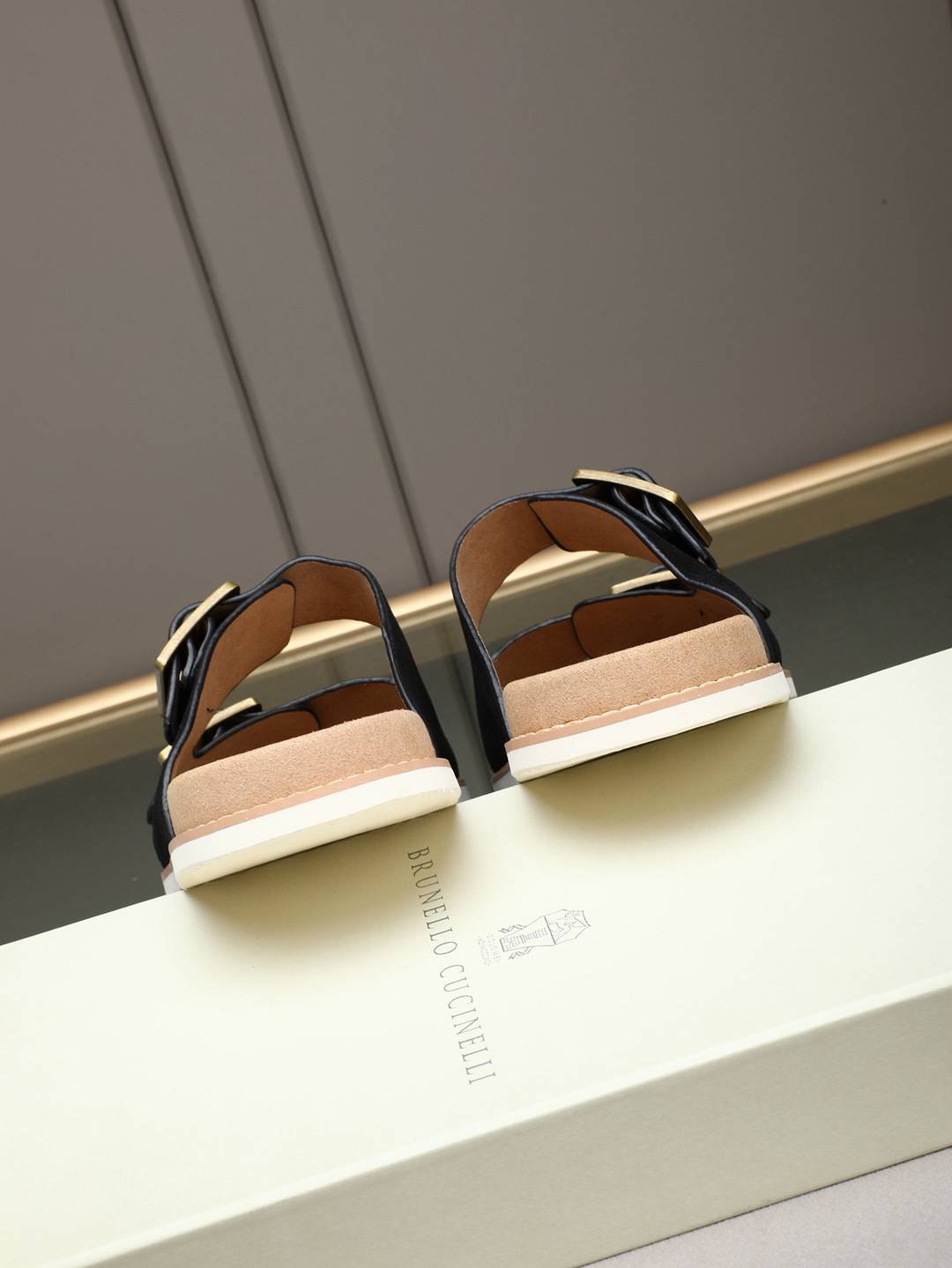 Brunello Cucinelli Men’s Brunello Cucinelli Slides Colorway 3 1308190-3