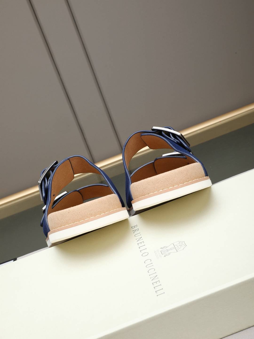 Brunello Cucinelli Men’s Brunello Cucinelli Slides Colorway 2 1308190-2