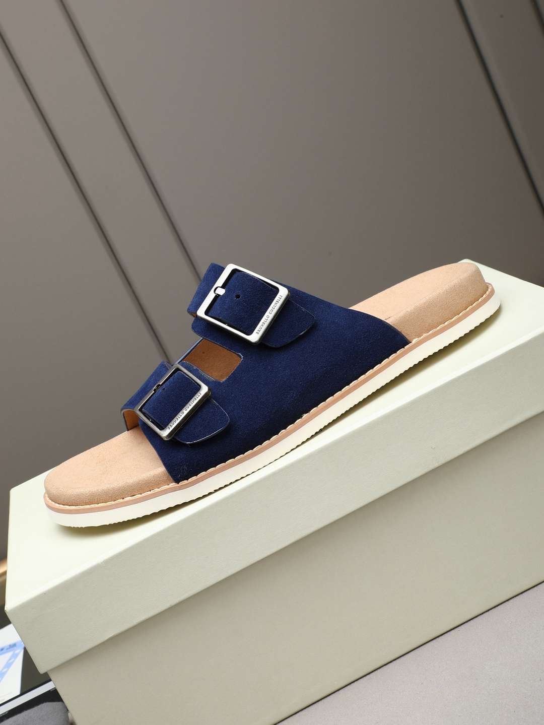 Brunello Cucinelli Men’s Brunello Cucinelli Slides Colorway 2 1308190-2