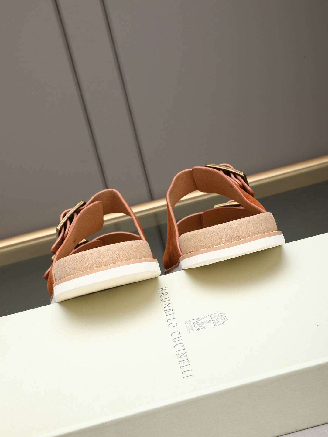 Brunello Cucinelli Men’s Brunello Cucinelli Slides Colorway 1 1308190-1