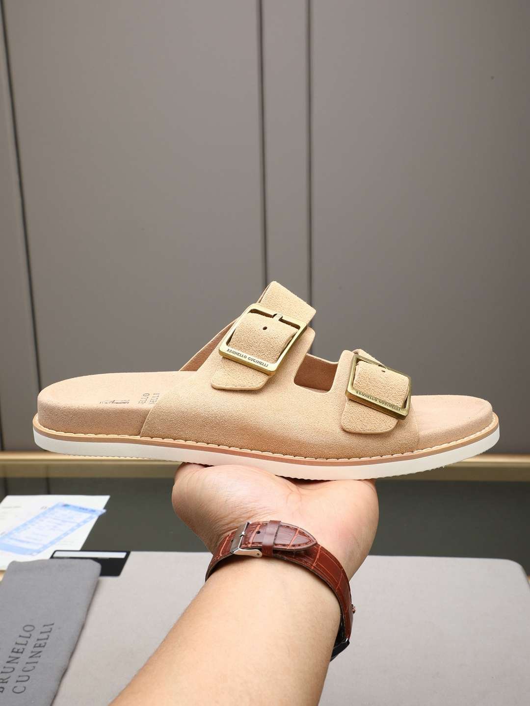 Brunello Cucinelli Men's Brunello Cucinelli Slides 1308190