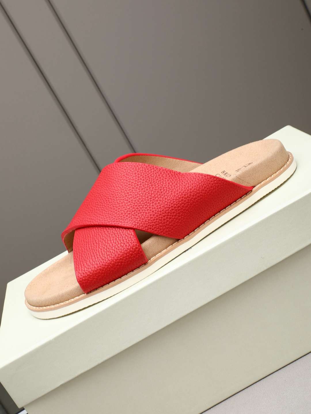 Brunello Cucinelli Men’s Brunello Cucinelli Slides Colorway 20 1308180-20